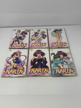 Karin Complete Anime Series DVD Set 6 Discs 24 Episodes Geneon Funimation VGC NM
